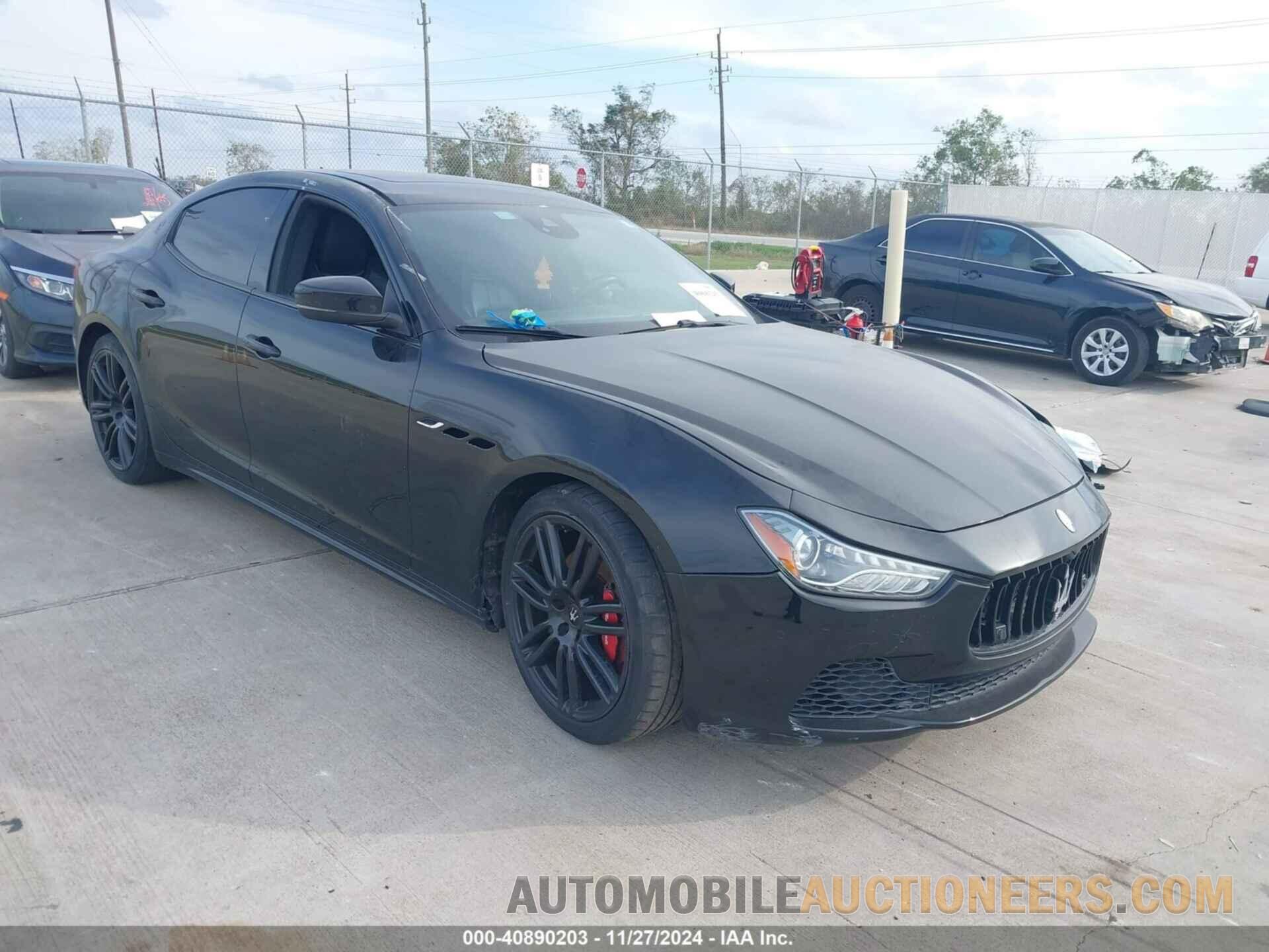 ZAM57XSS7H1249664 MASERATI GHIBLI 2017