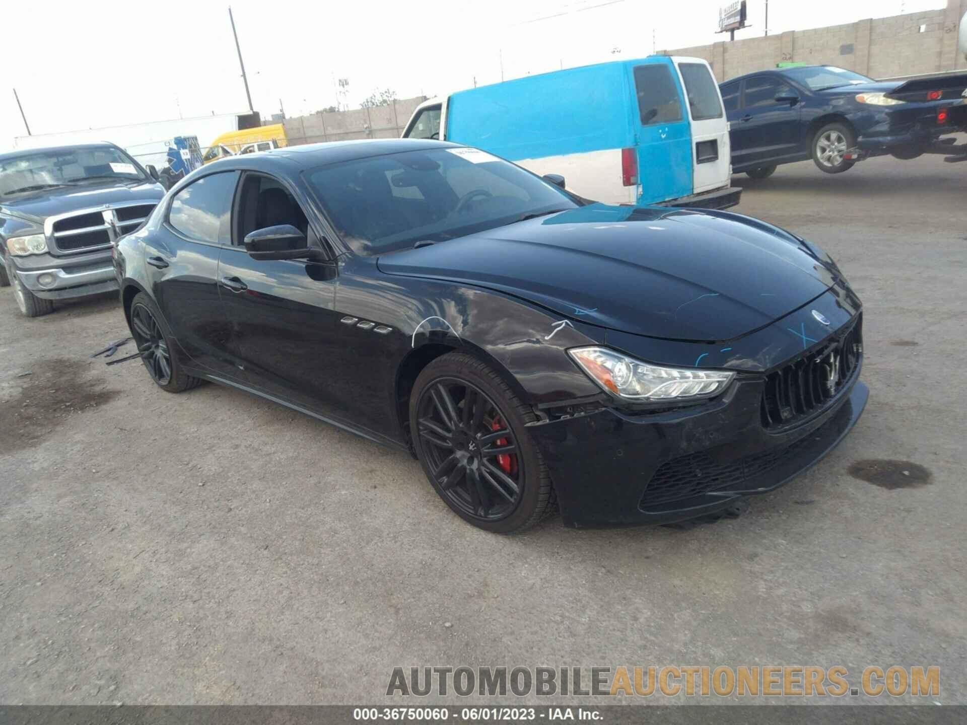 ZAM57XSS9H1249617 MASERATI GHIBLI 2017