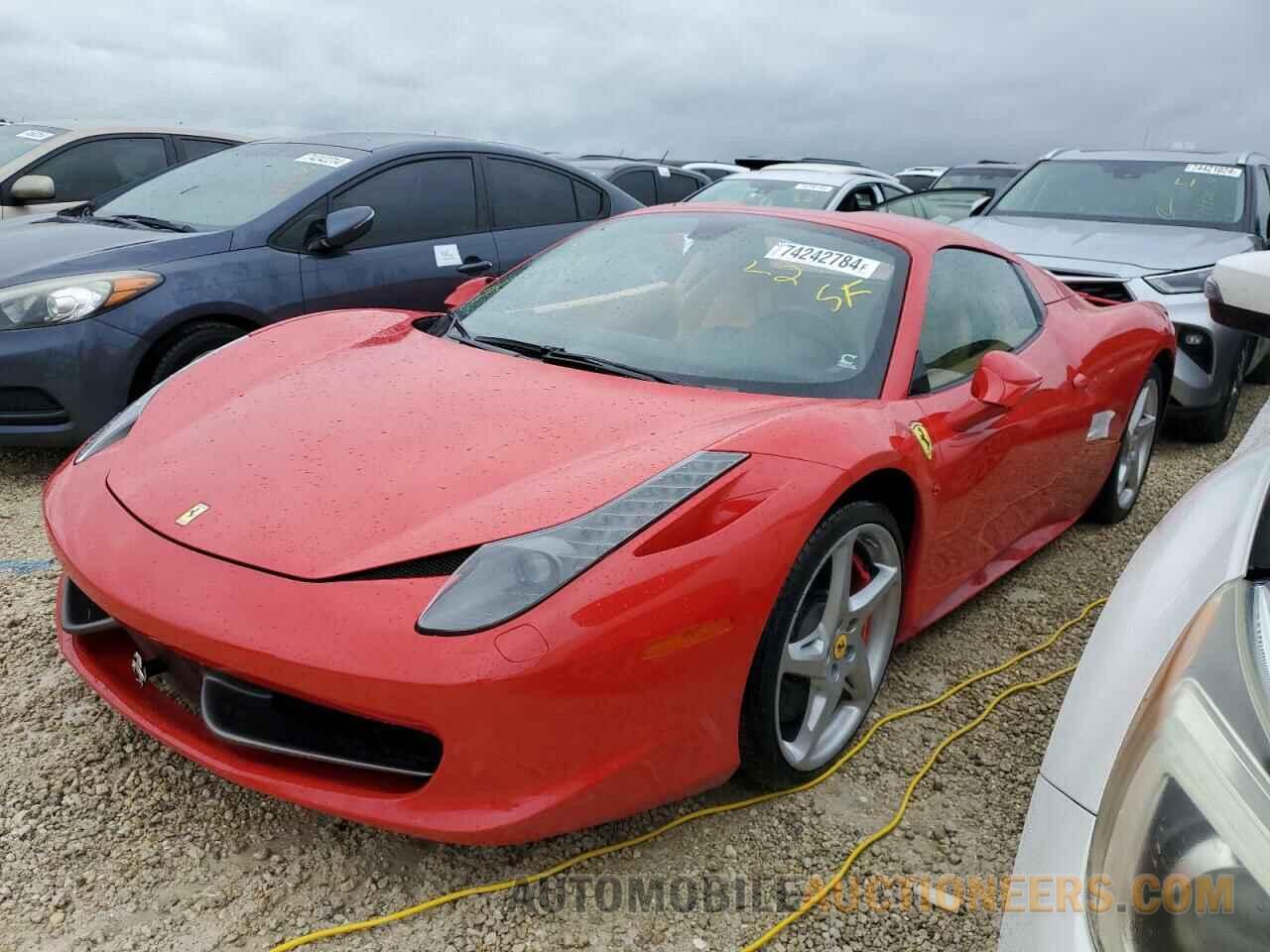 ZFF68NHA7E0202940 FERRARI ALL MODELS 2014