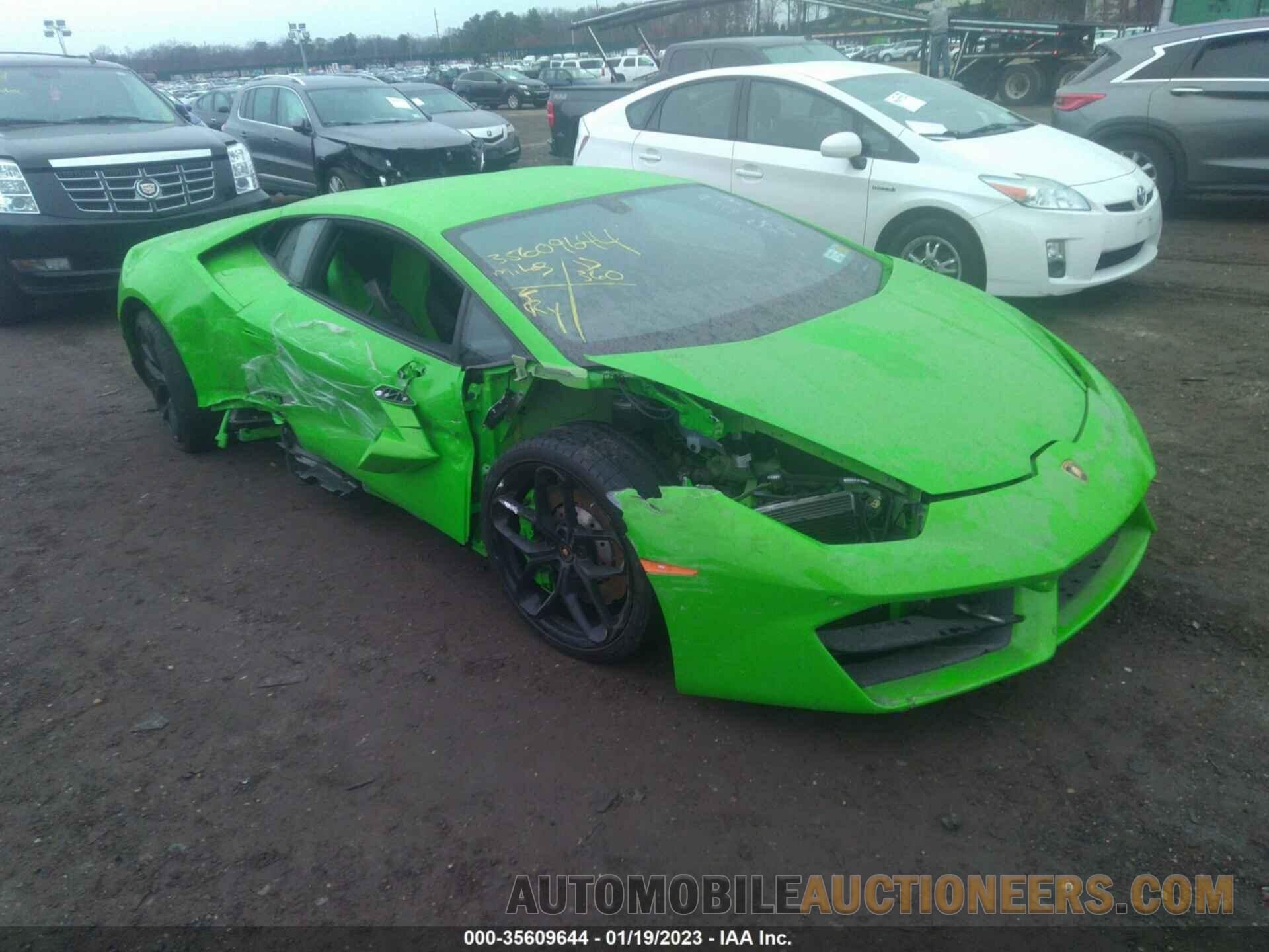 ZHWUC2ZF7JLA08599 LAMBORGHINI HURACAN 2018