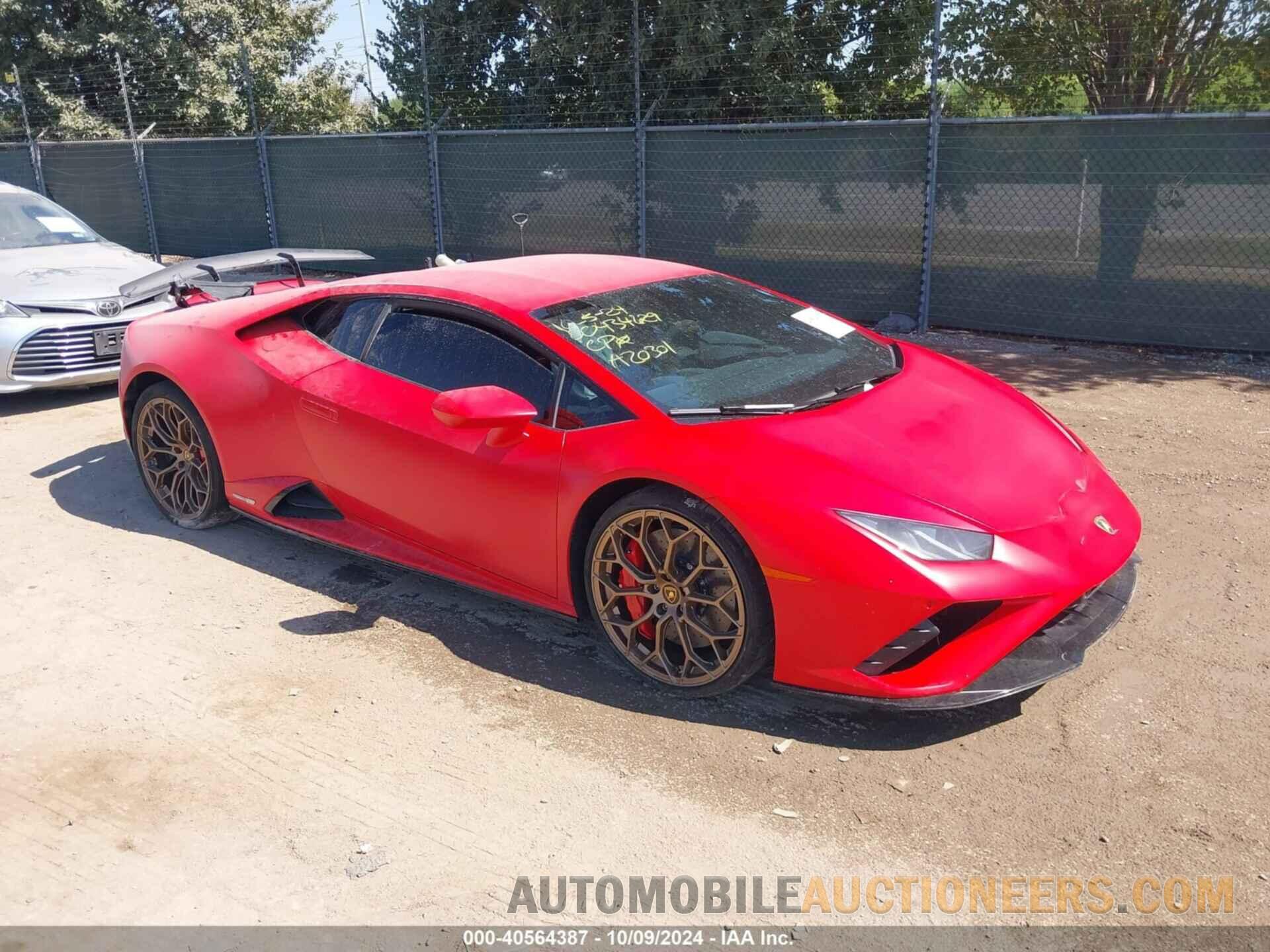 ZHWUF5ZF7NLA20301 LAMBORGHINI HURACAN EVO 2022