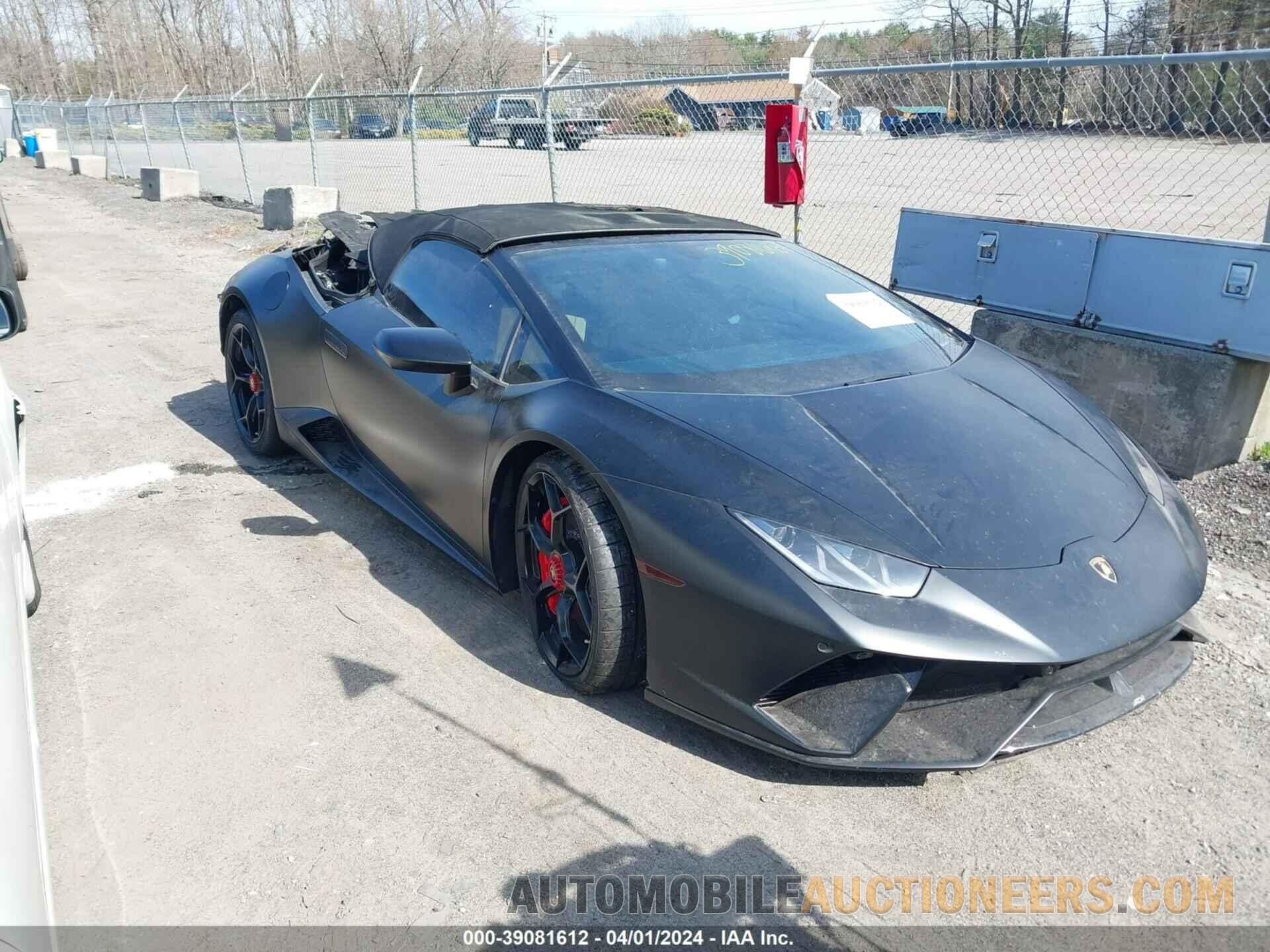 ZHWUS4ZF1JLA11092 LAMBORGHINI HURACAN 2018