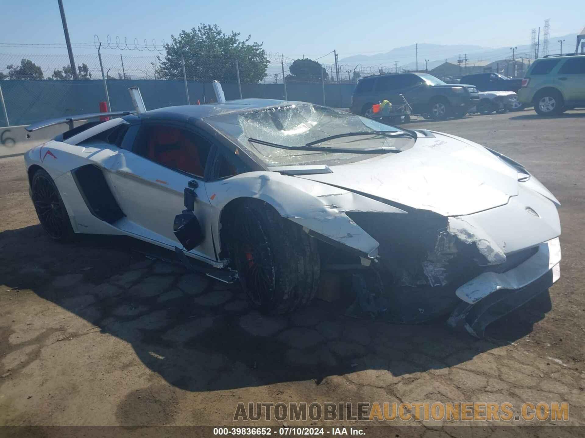 ZHWUT3ZD3HLA05682 LAMBORGHINI AVENTADOR 2017