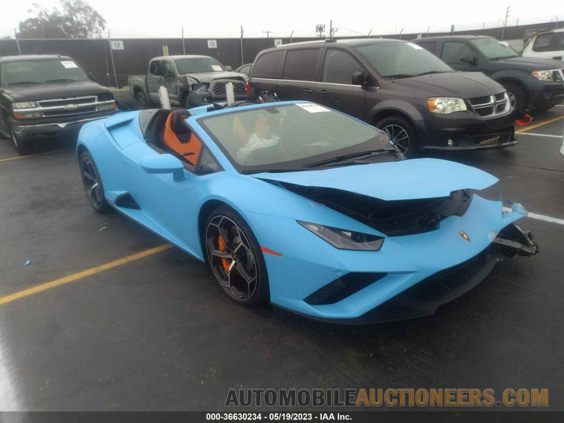 ZHWUT5ZF0NLA18463 LAMBORGHINI HURACAN EVO 2022