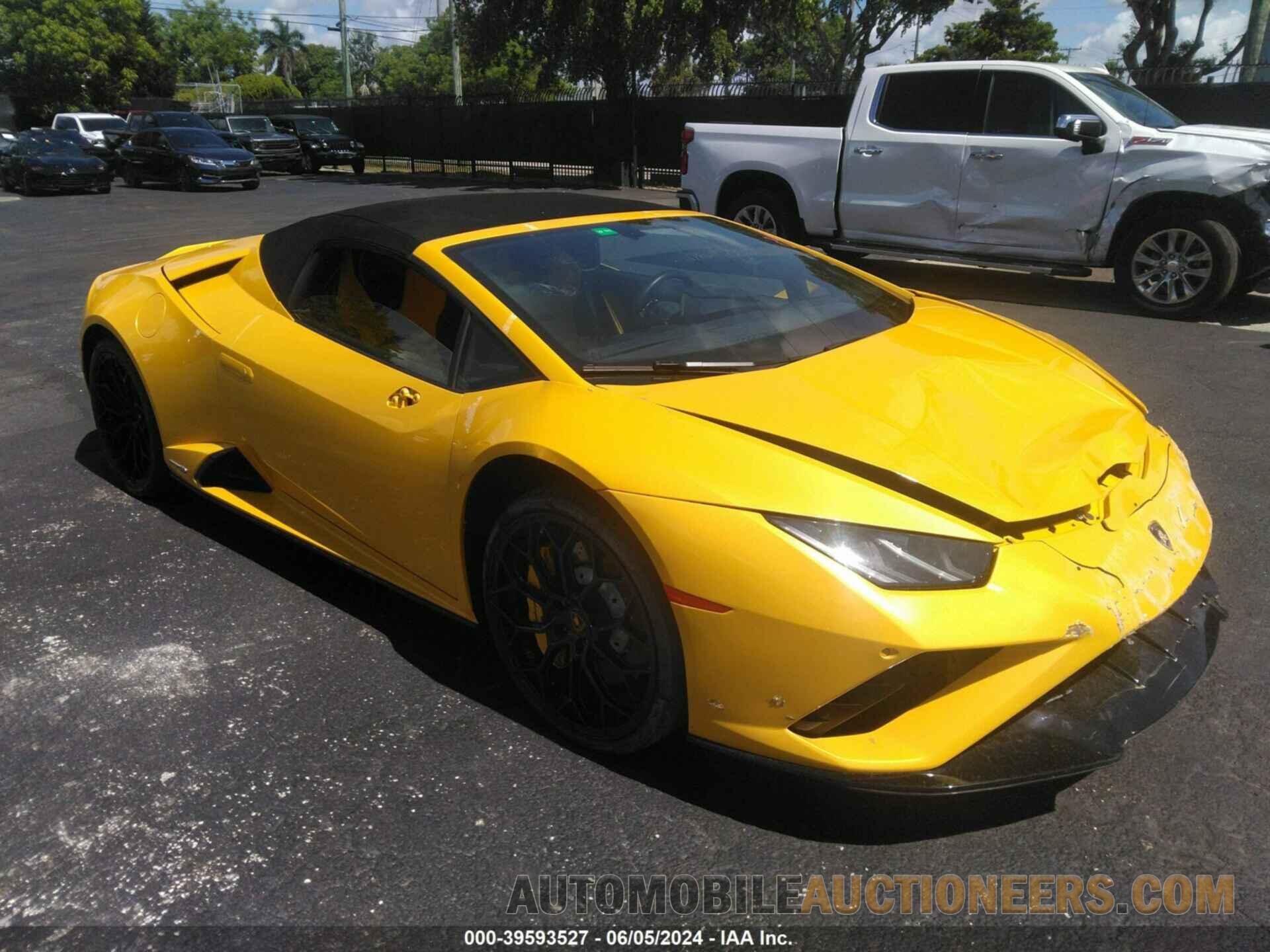 ZHWUT5ZF5NLA18815 LAMBORGHINI HURACAN EVO 2022