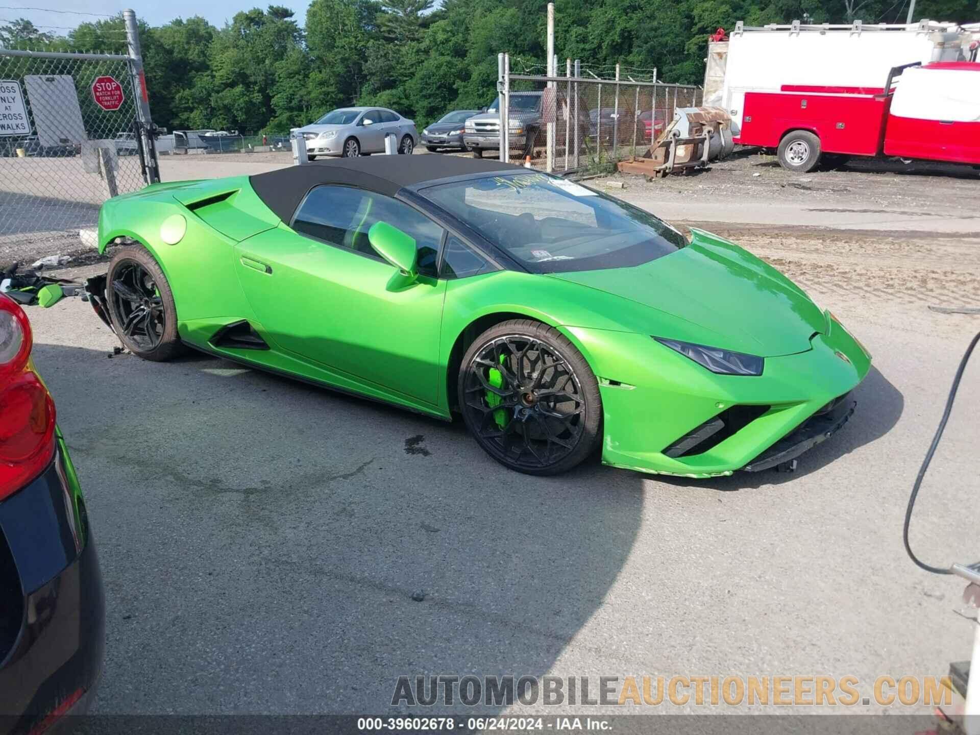 ZHWUT5ZF7PLA23212 LAMBORGHINI HURACAN EVO 2023