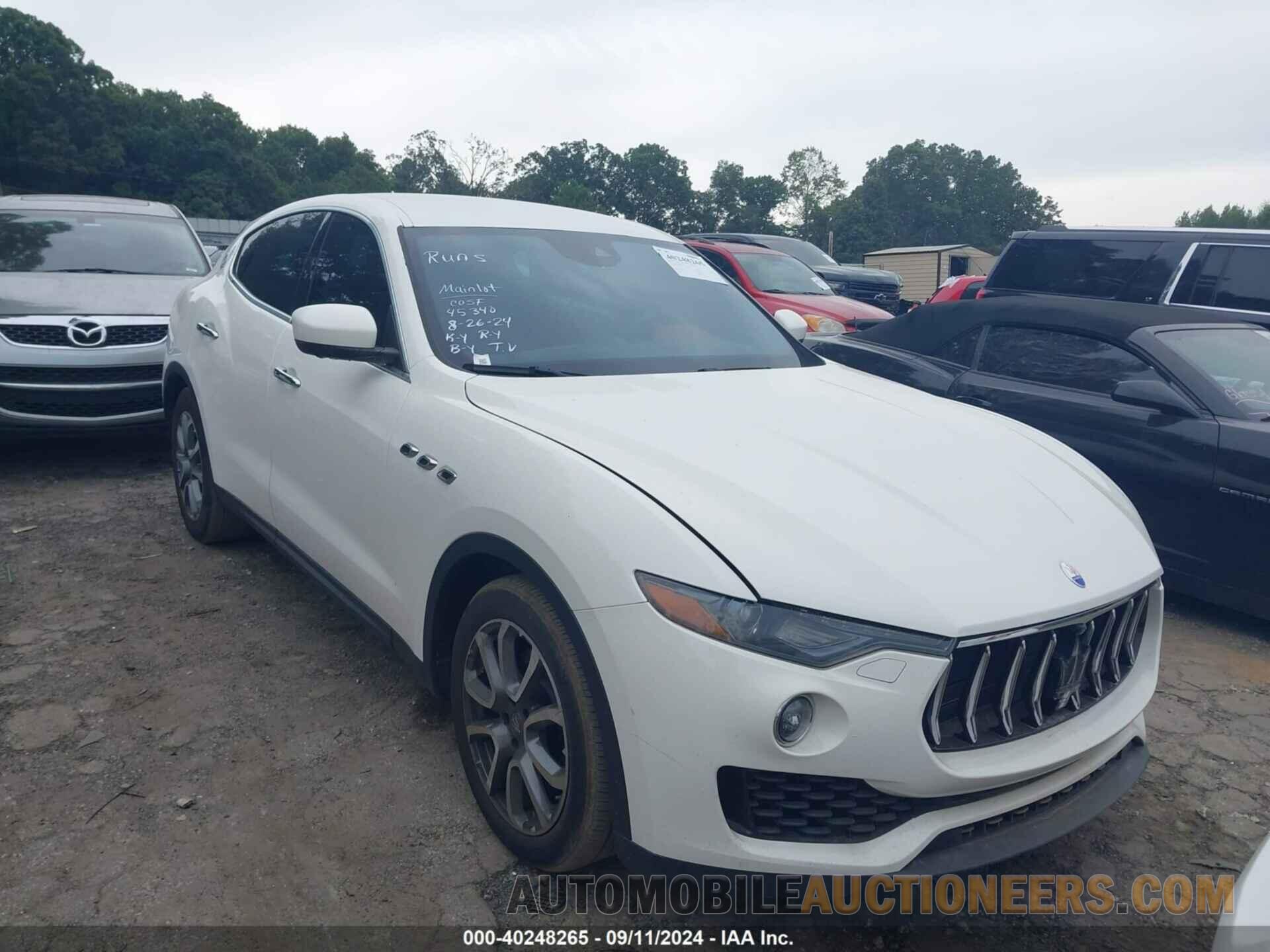 ZN661XUAXHX210559 MASERATI LEVANTE 2017